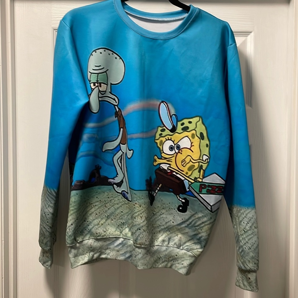 SpongeBob SquarePants and Squidward sweatshirt